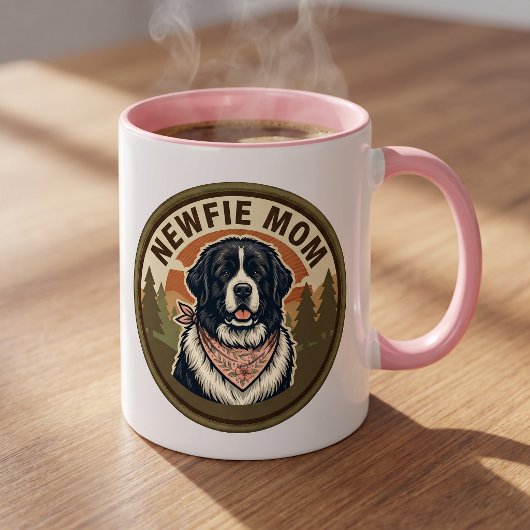Newfie-Mutter-Kaffeetasse | Geschenk für eine Mutt Tasse