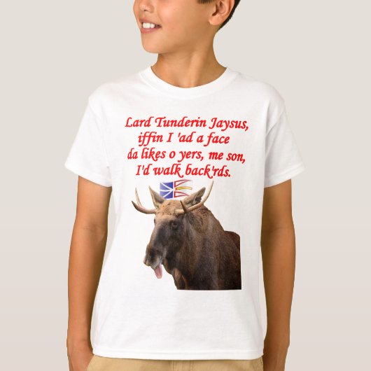 NEWFIE WEG BACKWARDS.png T-Shirt (Vorderseite)