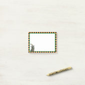 Newfie Witch Post-it Klebezettel (Auf Schreibtisch)