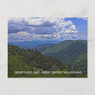 Newfound Gap, Great-Smoky-Mountains-Nationalpark Postkarte