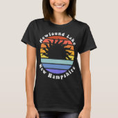 Newfound Lake New Hampshire Sunrise Family Vacatio T-Shirt (Vorderseite)