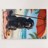 Newfoundland Beach Relax Scene Puzzle (Horizontal)