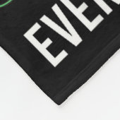 Newfoundland Dog Christmas I'm Fine Everything Is Fleecedecke (Ecke)