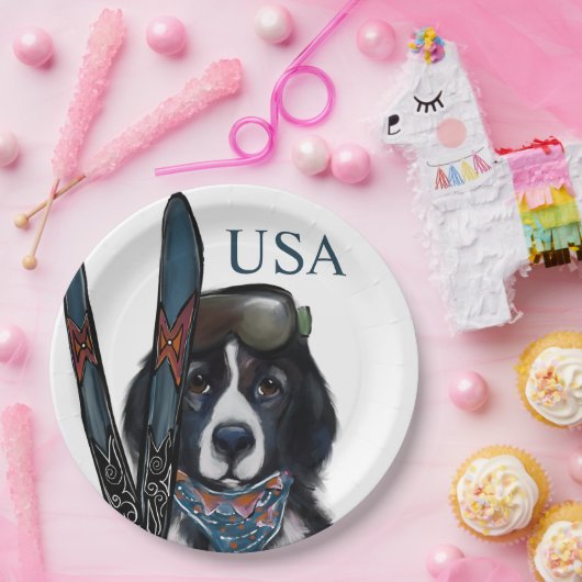 NEWFOUNDLAND DOG  PAPPTELLER (Party)