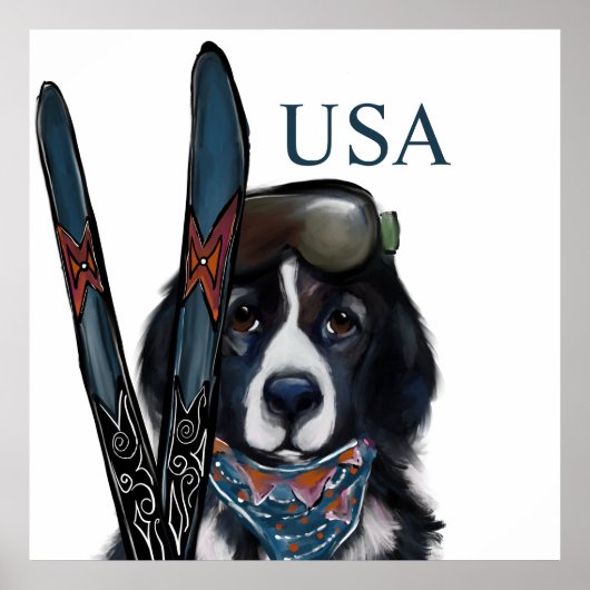 NEWFOUNDLAND DOG  POSTER (Vorne)