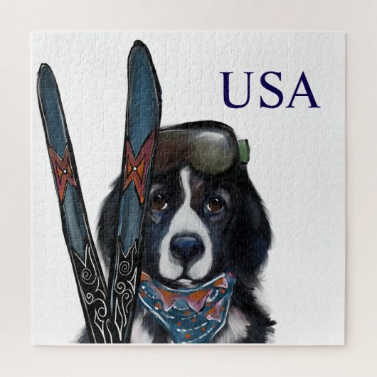 NEWFOUNDLAND DOG  PUZZLE (Vertikal)