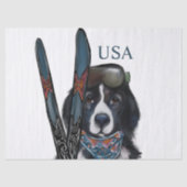 NEWFOUNDLAND DOG SEIDENPAPIER (Vorderseite)