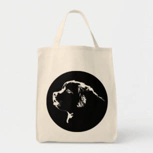 Newfoundland Dog Tote Bag Organic Shopping Bag Tragetasche