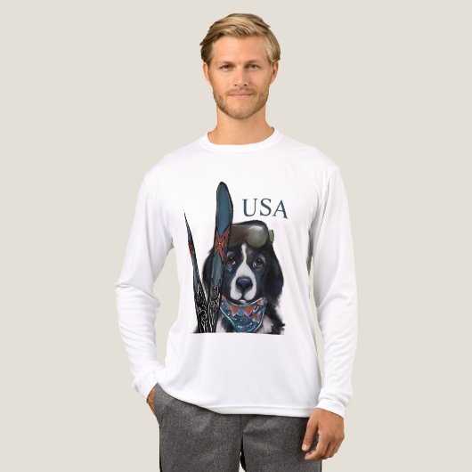 NEWFOUNDLAND DOG  Tri-Blend SHIRT (Vorderseite komplett)