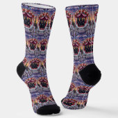 Newfoundland Dog Valentine's Day  Socken (Gewinkelt)