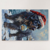 Newfoundland Gentle Christmas Rescue Puzzle (Horizontal)