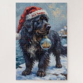Newfoundland Gentle Christmas Rescue Puzzle (Vertikal)