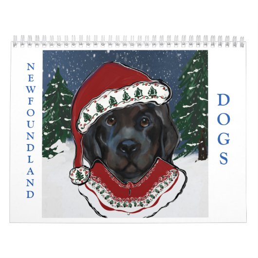 NEWFOUNDLAND HUND KALENDER (Titelbild)