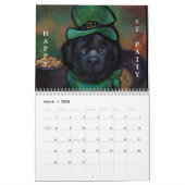 NEWFOUNDLAND HUND KALENDER (Mär 2026)