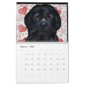 NEWFOUNDLAND HUND KALENDER (Feb 2026)