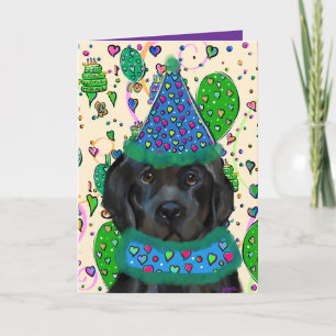 NEWFOUNDLAND HUND KARTE