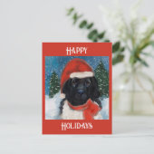 NEWFOUNDLAND HUND POSTKARTE (Stehend Vorderseite)