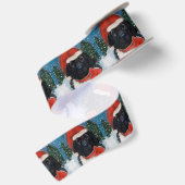 NEWFOUNDLAND HUND SATINBAND (Rückseite)