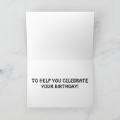 NEWFOUNDLAND HUNDEN WOLLTE ZU SAGEN "GLÜCKLICH GEB KARTE (Innenseite)