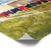 NEWFOUNDLAND KANADA - WASSERFARBE POSTER (Ecke)