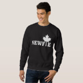 Newfoundland Newfie Maple Leaf Canada Canadian Fla Sweatshirt (Vorne ganz)
