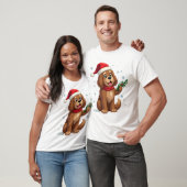 Newfoundland Santa Hat T-Shirt (Unisex)