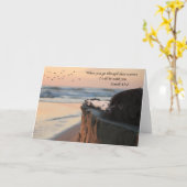 Newfoundland Thinking of you card (blank) Karte (Gelbe Blume)