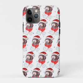 Newfypoo Dog Breed Christmas Stars Case-Mate iPhone Hülle