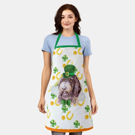 Newfypoo Holiday Wohngestaltung St Patrick's Day D Schürze (Getragen)