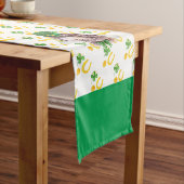 Newfypoo Holiday Wohngestaltung St Patricks Day Kurzer Tischläufer (Beispiel)