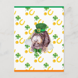 Newfypoo Shamrock St. Patricks Day Feiertagspostkarte
