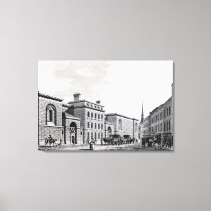 Newgate Gefängnis, 1799 Leinwanddruck