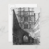 Newgate-Gefängnis Postkarte (Vorne/Hinten)