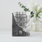 Newgate-Gefängnis Postkarte (Stehend Vorderseite)