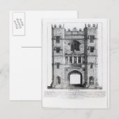 Newgate, London, Pub. 1761 Postkarte (Vorne/Hinten)