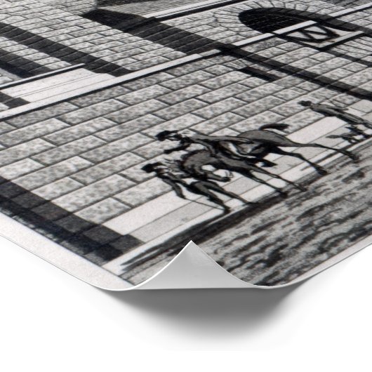 Newgate prison, 1799 poster (Ecke)