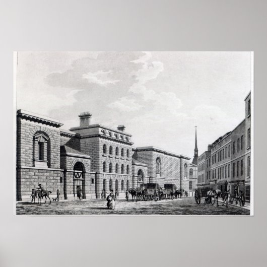 Newgate prison, 1799 poster (Vorne)