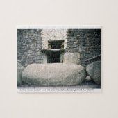 Newgrange Irland 3500BC alter gewundener Puzzle (Horizontal)