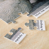 Newgrange Irland 3500BC alter gewundener Puzzle (Seite)