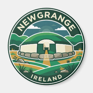 Newgrange Irland Magnet