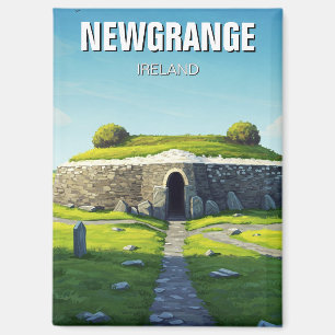 Newgrange Irland Reise Magnet