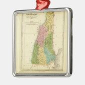NewHampshire US Silbernes Ornament (Links)