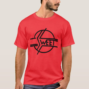 NewHE SWEET BAND Glam 70er Klassik Rockband Männer T-Shirt