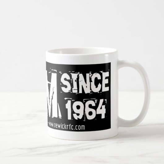 Newick RFC LFGM seit 1964 Kaffeetasse (Rechts)