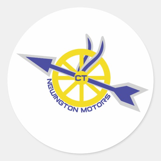 Newington Connecticut Motors Sticker (Vorderseite)