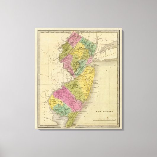 NewJersey Leinwanddruck (Vorderseite)