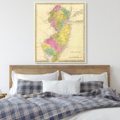 NewJersey Leinwanddruck (Insitu (Schlafzimmer))