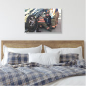 Newkirk Fire Rescue Leinwanddruck (Insitu (Schlafzimmer))