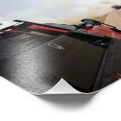 Newkirk Fire Truck Fotodruck (Ecke)