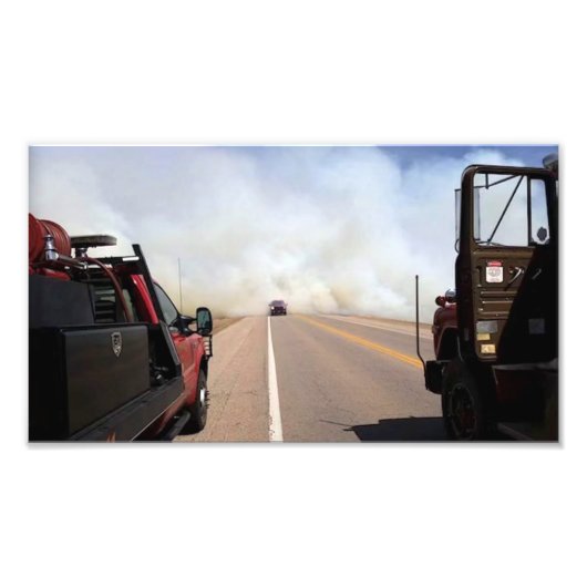 Newkirk Fire Truck Fotodruck (Vorne)